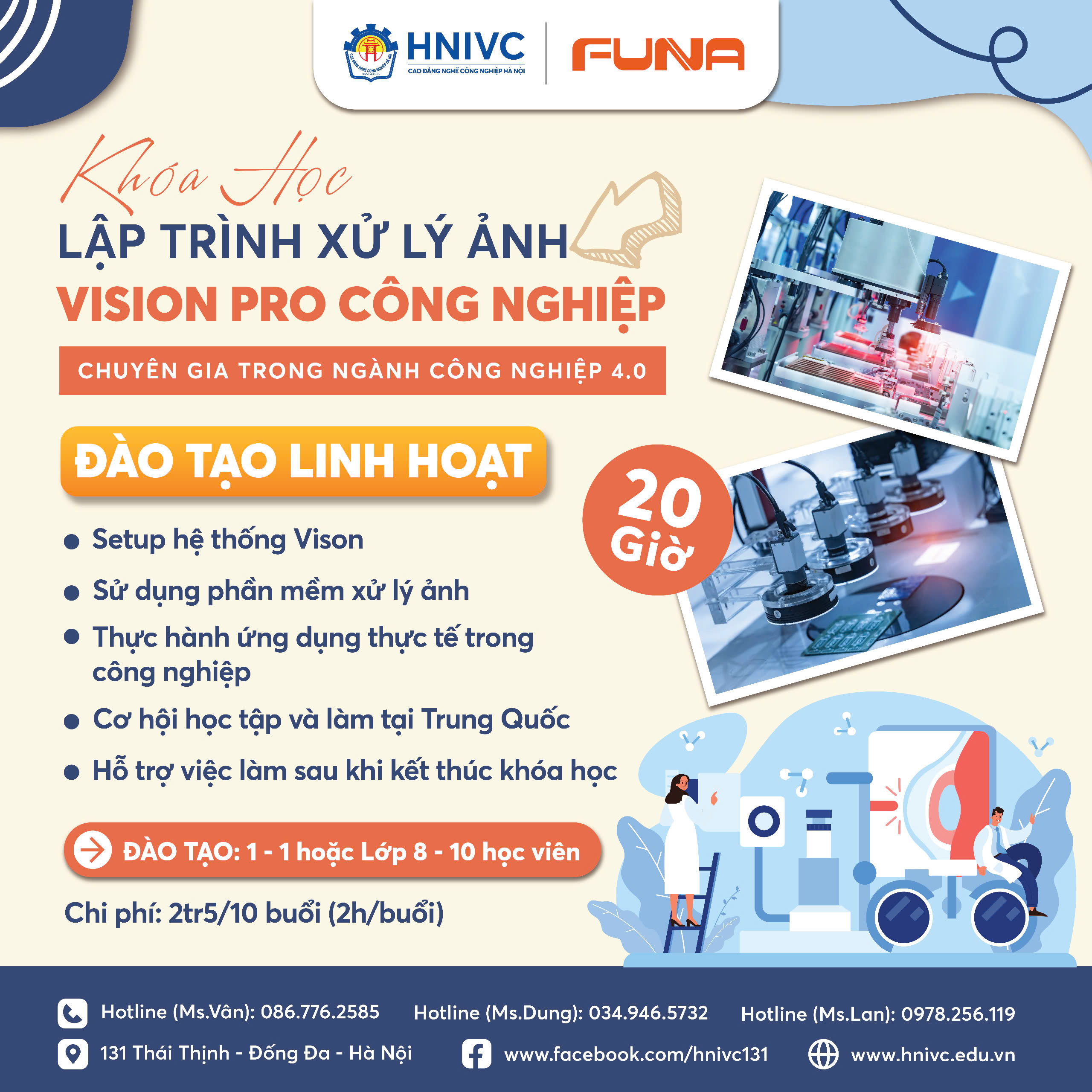 THÔNG BÁO TUYỂN SINH NGẮN HẠN FUNA AI