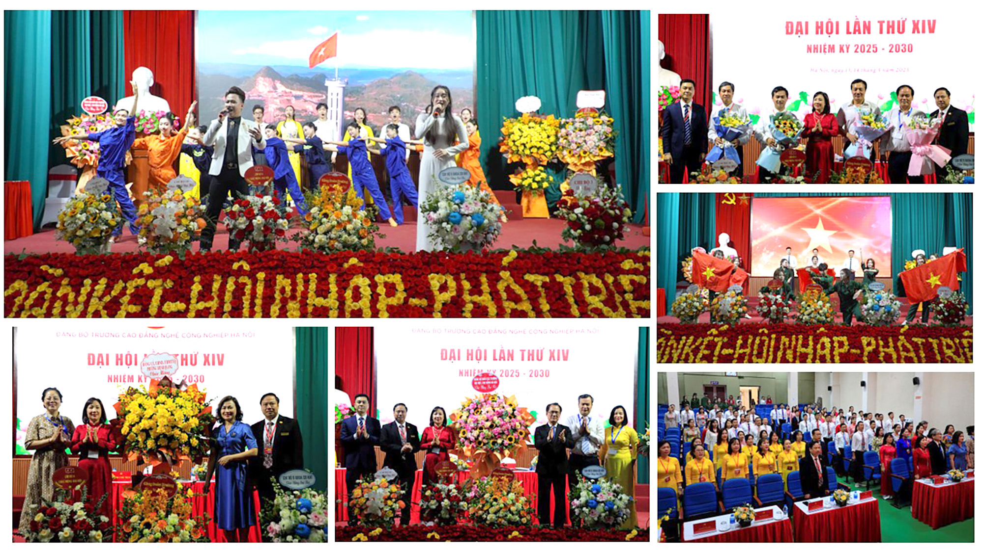ĐẠI HỘI ĐẢNG BỘ TRƯỜNG CAO ĐẲNG NGHỀ CÔNG NGHIỆP HÀ NỘI LẦN THỨ XIV, NHIỆM KỲ 2025 – 2030: ĐOÀN KẾT – ĐỔI MỚI – PHÁT TRIỂN