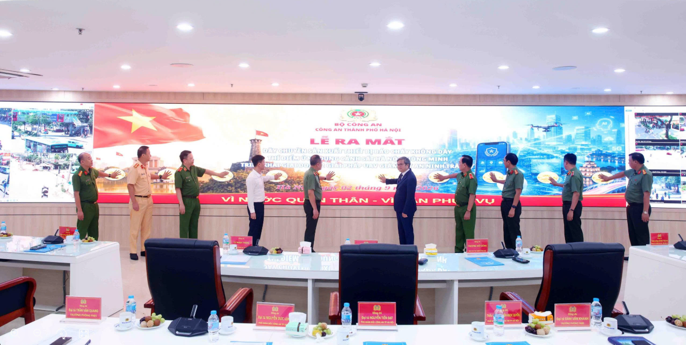 Công an TP Hà Nội ra mắt 03 sản phẩm, giải pháp chuyển đổi số trọng điểm phục vụ Nhân dân