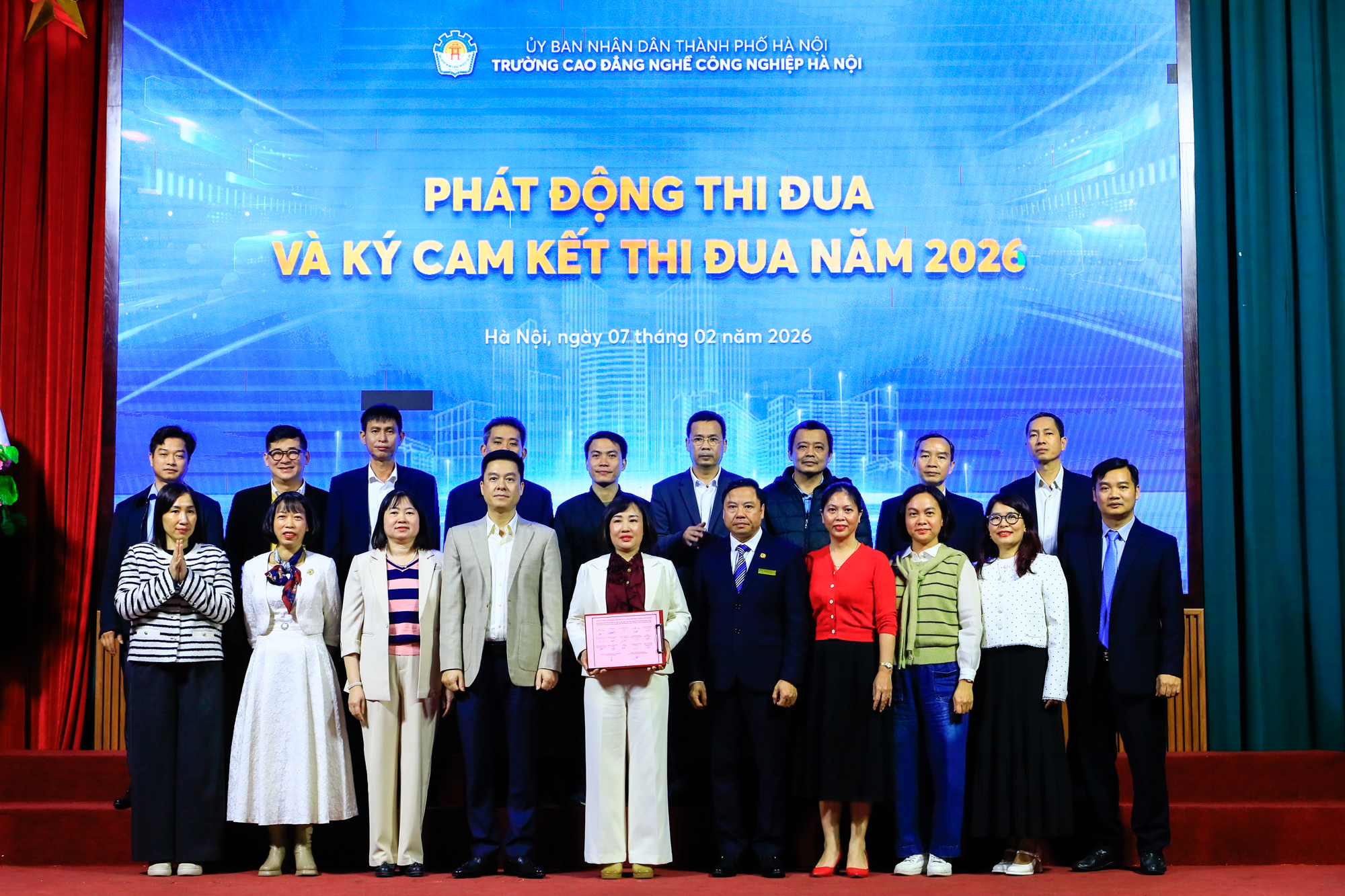 LỄ SƠ KẾT HỌC KỲ I (2025–2026) – PHÁT ĐỘNG PHONG TRÀO THI ĐUA NĂM 2026