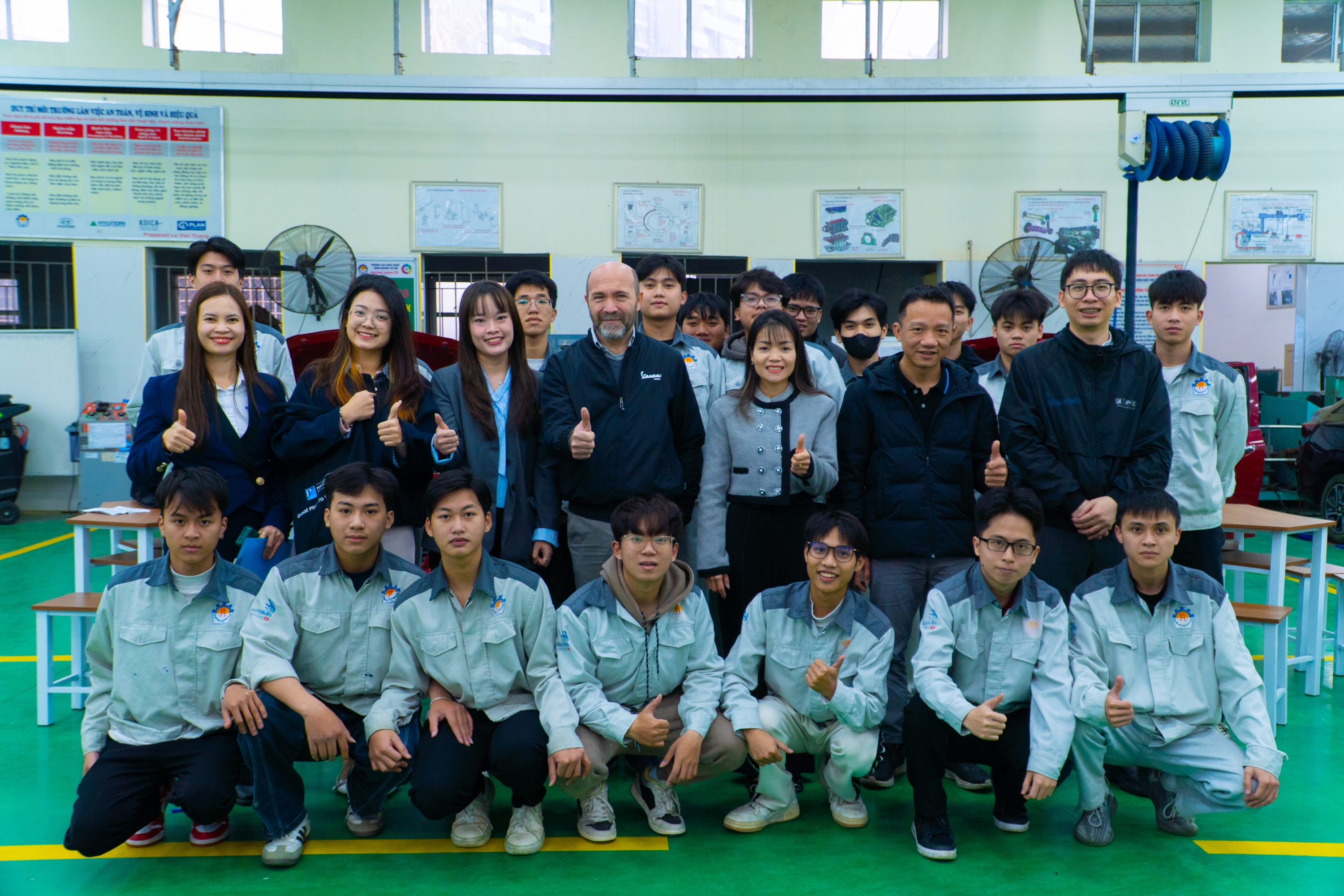 TRƯỜNG CAO ĐẲNG NGHỀ CÔNG NGHIỆP HÀ NỘI TĂNG CƯỜNG HỢP TÁC ĐÀO TẠO – HƯỚNG NGHIỆP CÙNG CÔNG TY TNHH PIAGGIO VIỆT NAM