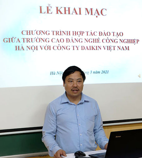 Khai giảng lớp dự án đào tạo kỹ thuật viên ngành điều hòa không khí và thông gió theo đơn đặt hàng của doanh nghiệp Nhật Bản tại Việt Nam