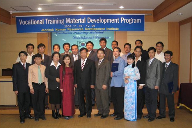 Hợp tác giữa chính phủ Việt Nam và chính phủ Hàn Quốc nâng cao tay nghề của giáo viên